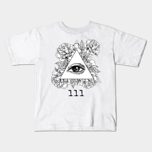 Mystic Numbers 111 Kids T-Shirt